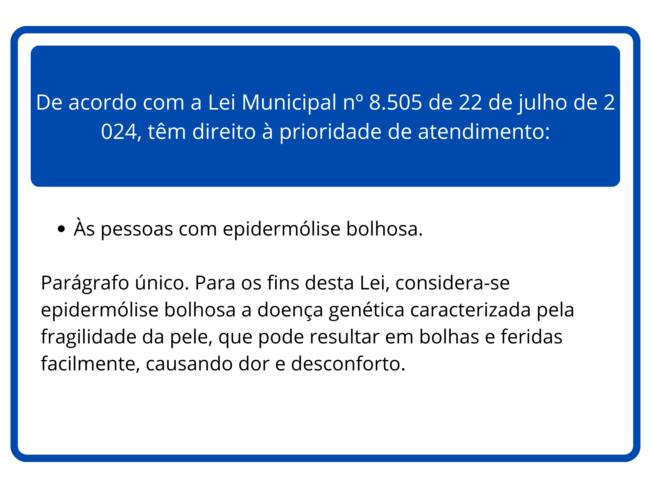 Placa de Atendimento Preferencial em Rio de Janiero /RJ - Sinalização oficial com símbolos e texto indicando prioridade no atendimento conforme legislação